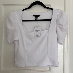 5 for $15🌟puffy shoulder top